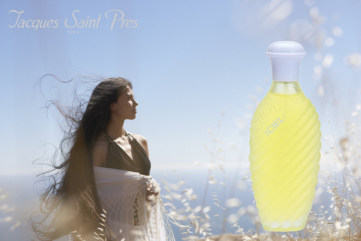 Jacques Saint Pres CIEL - Eau De Parfum for Women- Soft, Powdery Scent - Notes of Vanilla, White Rose, & Different Flowers- Feminine, Exquisite Beauty & Personal Care Jacques Saint Pres