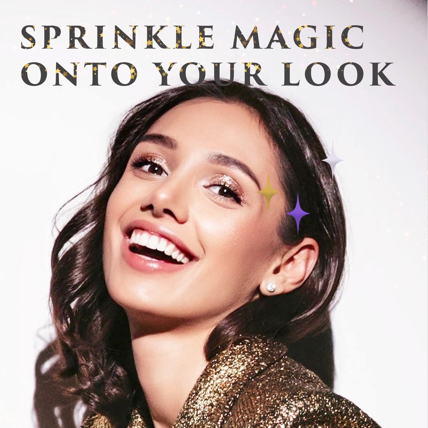 Dazzle and Delight: Secret of Pharaoh Glitter Gel for Hair, Body and Face - Gold Rush | 6 Vibrant Colors, Long Lasting Sparkles, Ideal for Parties Beauty & Personal Care EBIN NEW YORK