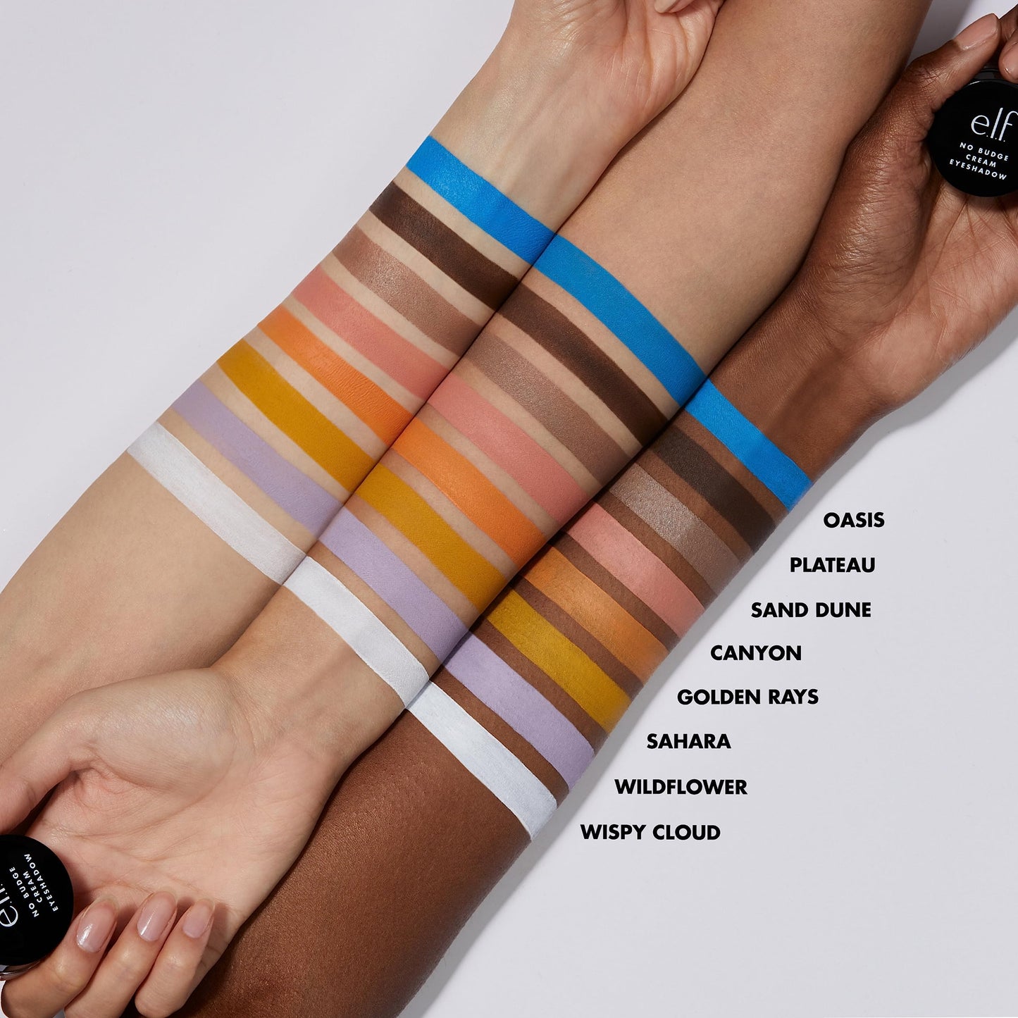 e.l.f. No Budge Cream Eyeshadow, 3-in-1 Eyeshadow, Primer & Liner With Crease-Resistant Color & Stay-Put Power, Vegan , Wildflower Beauty & Personal Care e.l.f.