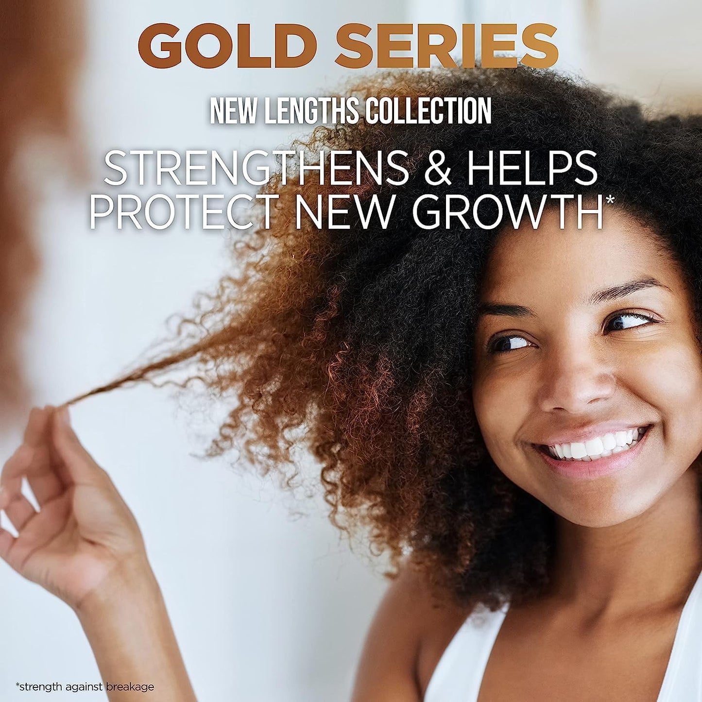 Pantene Gold Series New Lengths Anti-Breakage Defense Serum, Infused with Apricot Oil, Protects & Strengthens, for Natural, Textured, Curly, Coily Beauty & Personal Care Pantene