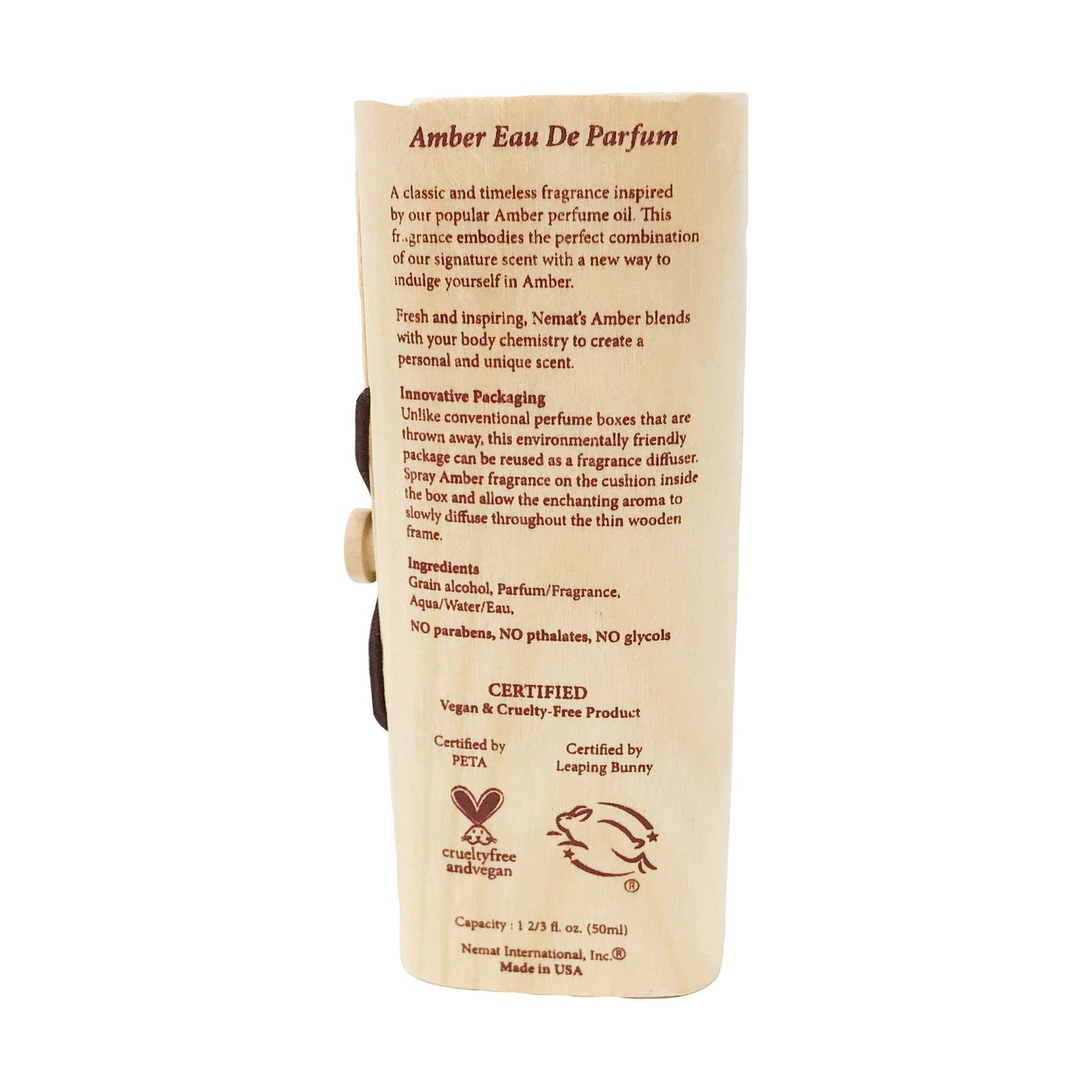 Nemat Amber Eau De Parfum Spray, 50 Ml Beauty & Personal Care Nemat International