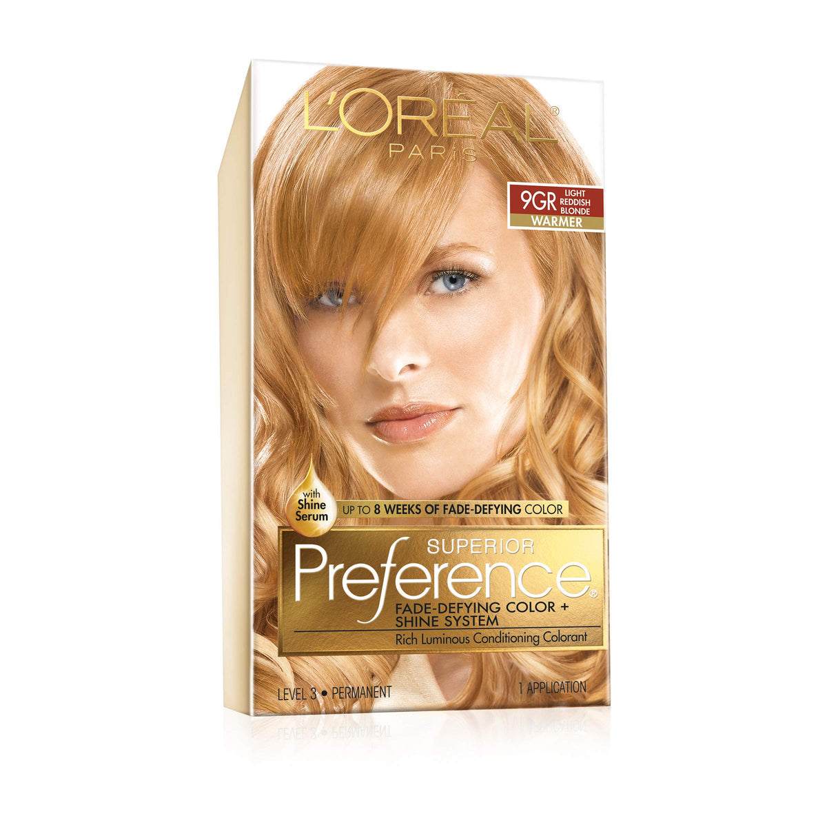 L'Oreal Superior Preference - 9GR Light Reddish Blonde (Warmer) 1 Each (Pack of 7)