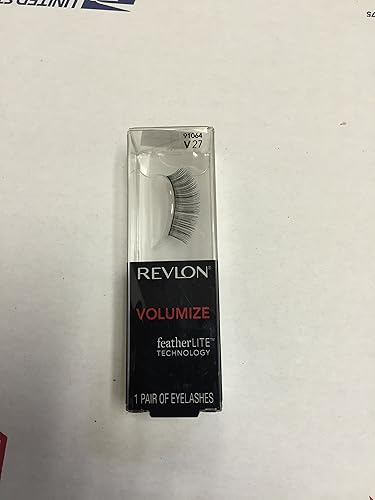 Revlon Volumize False Eyelashes, V27, 1 pr Beauty & Personal Care REVLON