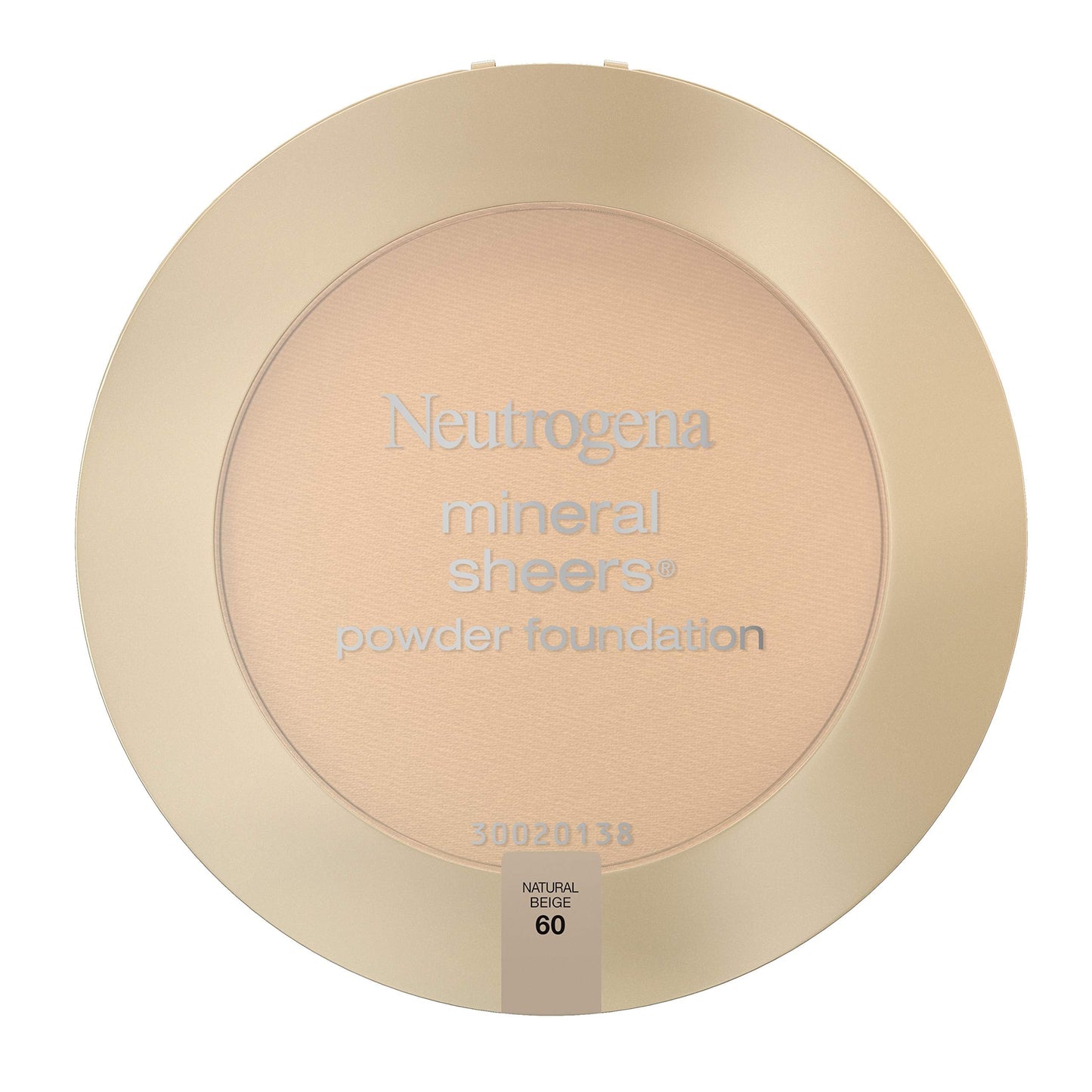 Neutrogena Mineral Sheers Compact Powder Foundation, Lightweight & Oil-Free Mineral Foundation, Fragrance-Free, Natural Beige 60, .34 oz Beauty & Personal Care Neutrogena