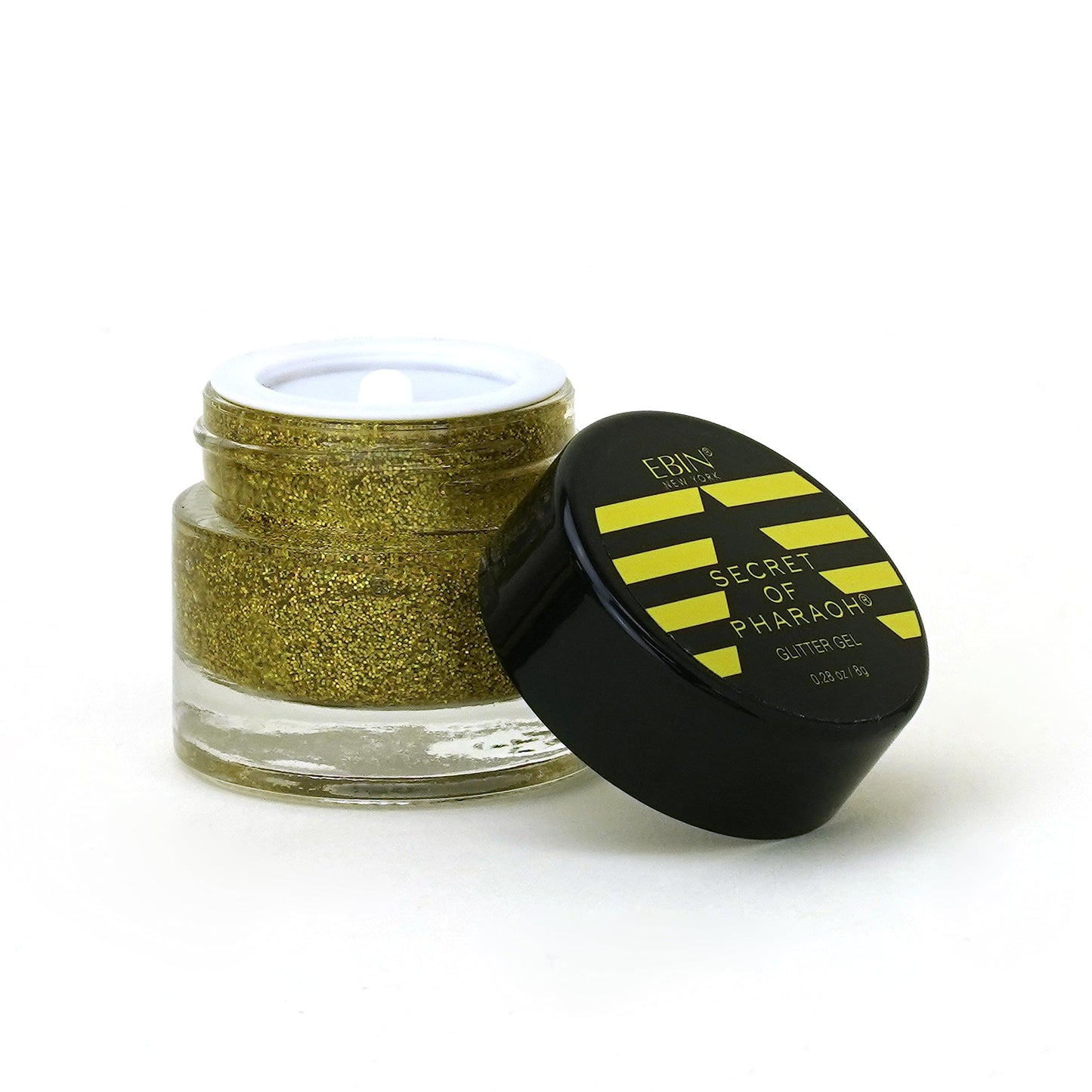 Dazzle and Delight: Secret of Pharaoh Glitter Gel for Hair, Body and Face - Gold Rush | 6 Vibrant Colors, Long Lasting Sparkles, Ideal for Parties Beauty & Personal Care EBIN NEW YORK