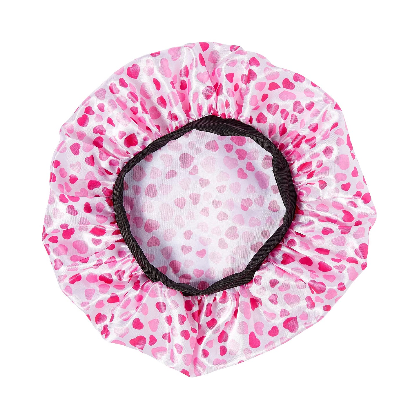 Red by Kiss Kids Satin Bonnet with Wide Band, Sleep Cap for Kids, Bonnet for Boys and Girls (Heart) Beauty and Personal Care Red by Kiss