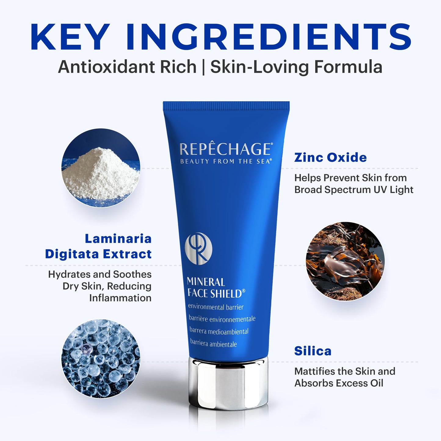 Repechage Mineral Face Shield Environmental Protection - 2 oz Beauty & Personal Care Repechage