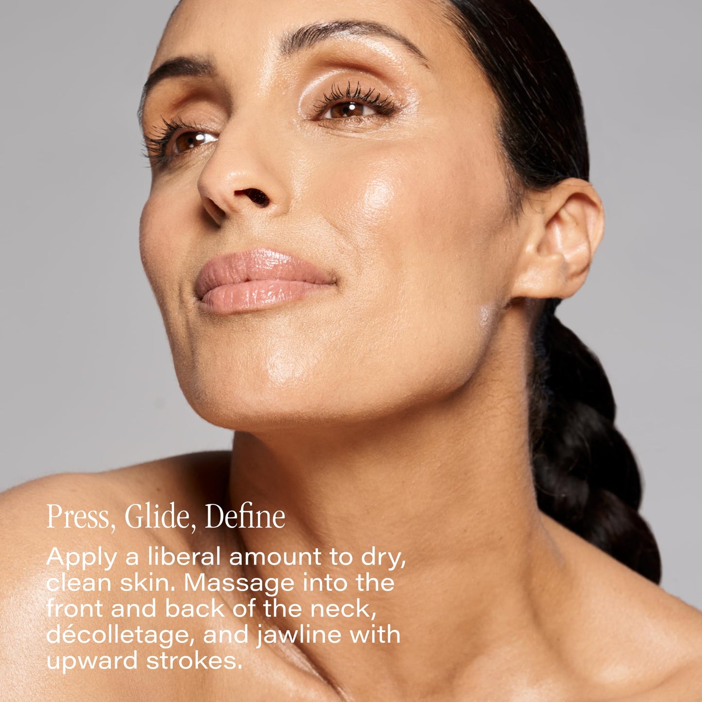 SKINN Neck Amour Defining Serum - Anti-Aging Neck Firming + Tightening Treatment for Heaviness Under Chin/Double Chin - Lifts + Firms Skin - Enriched Beauty & Personal Care SKINN