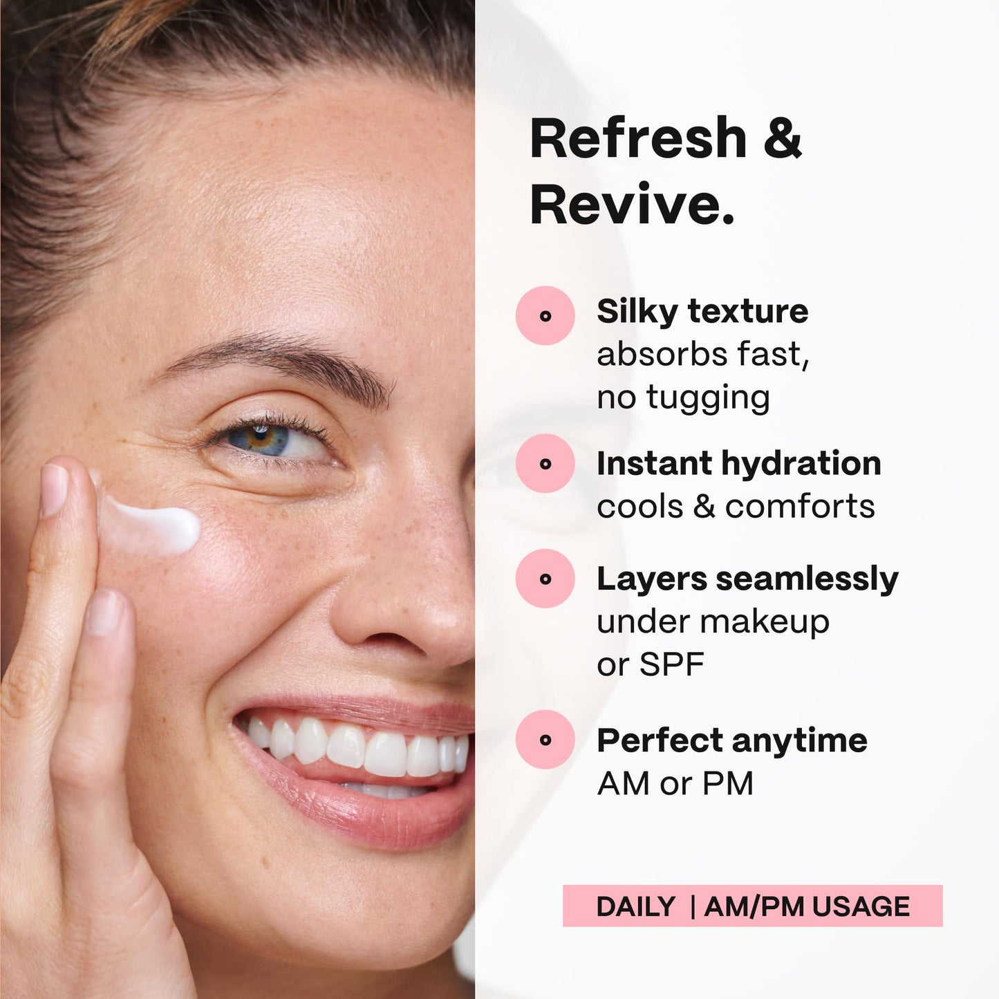 Mad Hippie Eye Cream - Anti-Aging Under Eye Cream for Dark Circles and Puffiness with Niacinamide, with Skin-Brightening Vitamin C, 0.5 Oz Beauty & Personal Care Mad Hippie