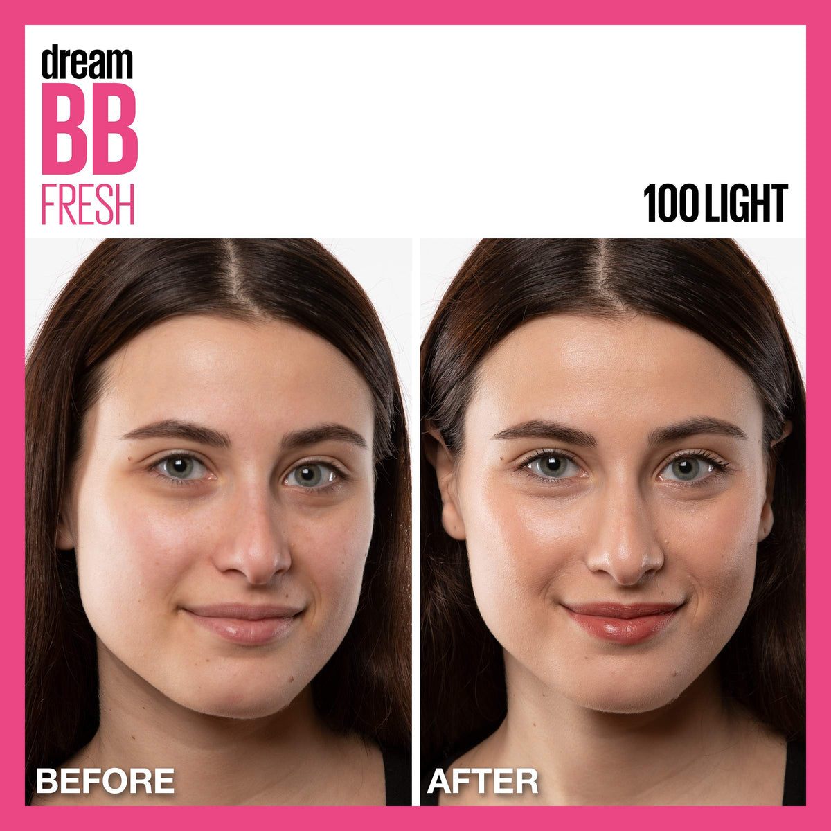 Maybelline Dream Fresh Skin Hydrating BB cream, 8-in-1 Skin Perfecting Beauty Balm with Broad Spectrum SPF 30, Sheer Tint Coverage, Oil-Free, Light, 1