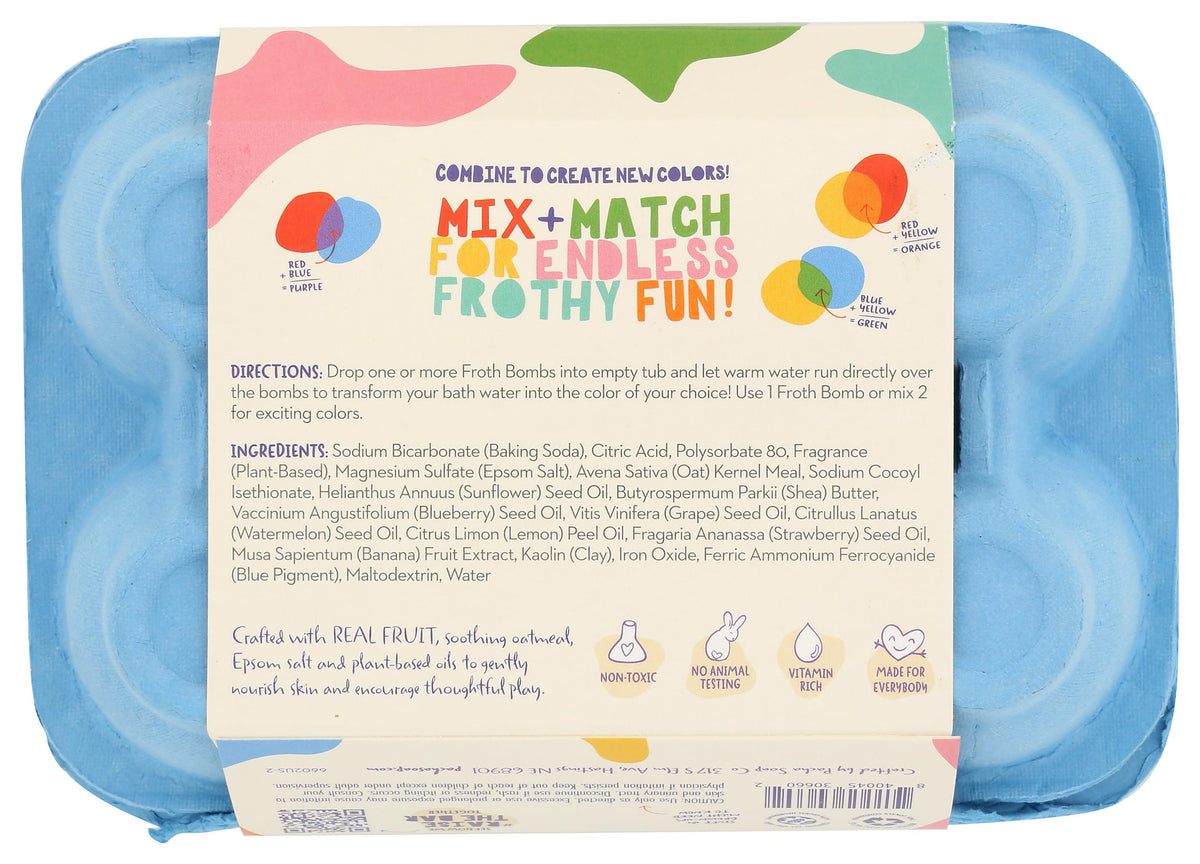 Pacha Soap Color Changing Froth Bomb 6 Count, 12 Oz Beauty & Personal Care Pacha Soap Co