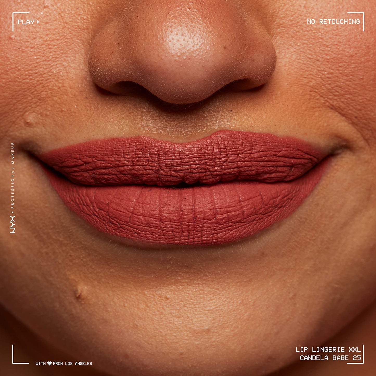 NYX PROFESSIONAL MAKEUP Lip Lingerie XXL Matte Liquid Lipstick - Candela Babe (Warm Rose Nude) Beauty & Personal Care NYX PROFESSIONAL MAKEUP