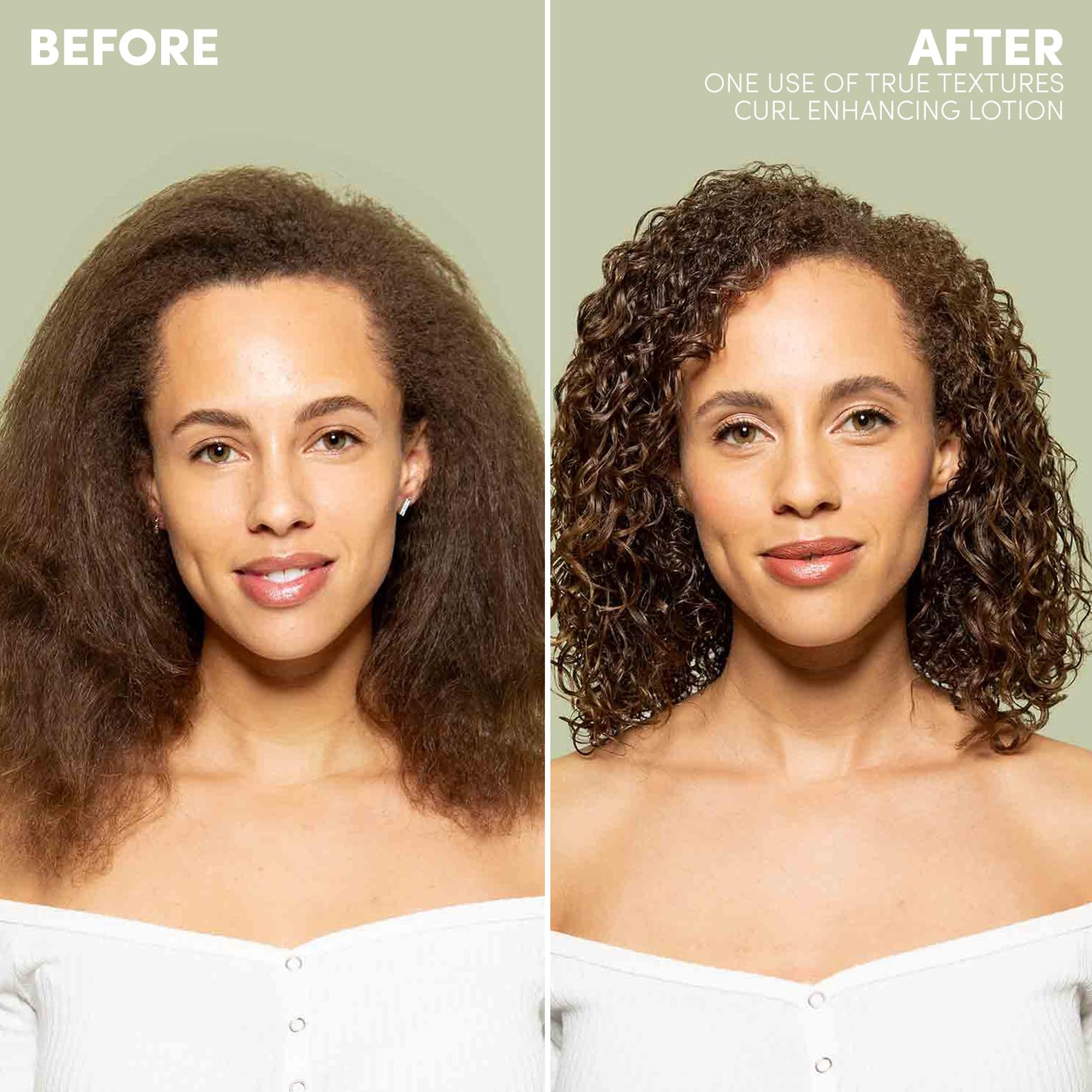 Mizani True Textures Curl Enhancing Lotion - Leave In Curl Cream for Curly Hair with Coconut Oil & Olive Oil, Frizz Control, Adds Hair Shine, No Beauty & Personal Care Mizani