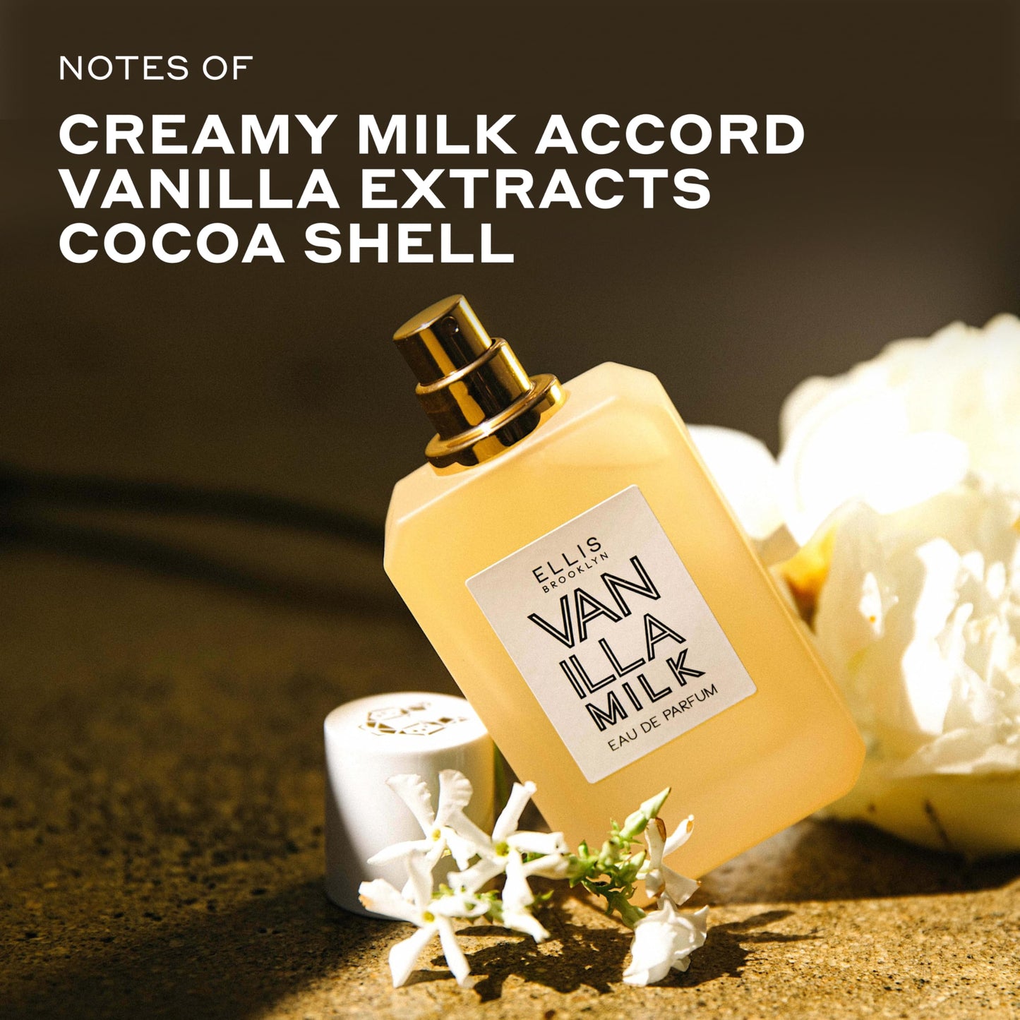 Ellis Brooklyn Vanilla Milk Eau de Parfum - Gourmand Creamy Milk, Bourbon Vanilla & Sandalwood, Perfume for Women - Vegan, Cruelty-Free Paraben-Free Beauty & Personal Care Ellis Brooklyn