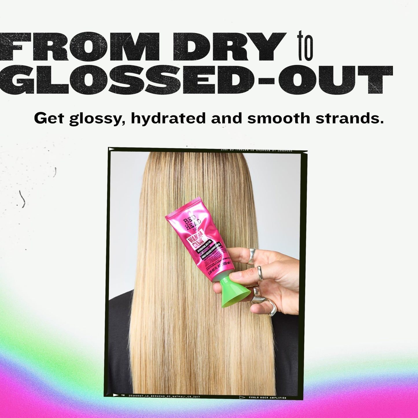 TIGI Bed Head by TIGI Wanna Glow Hydrating Jelly Oil for Shiny Smooth Hair 3.38 fl oz Beauty & Personal Care TIGI