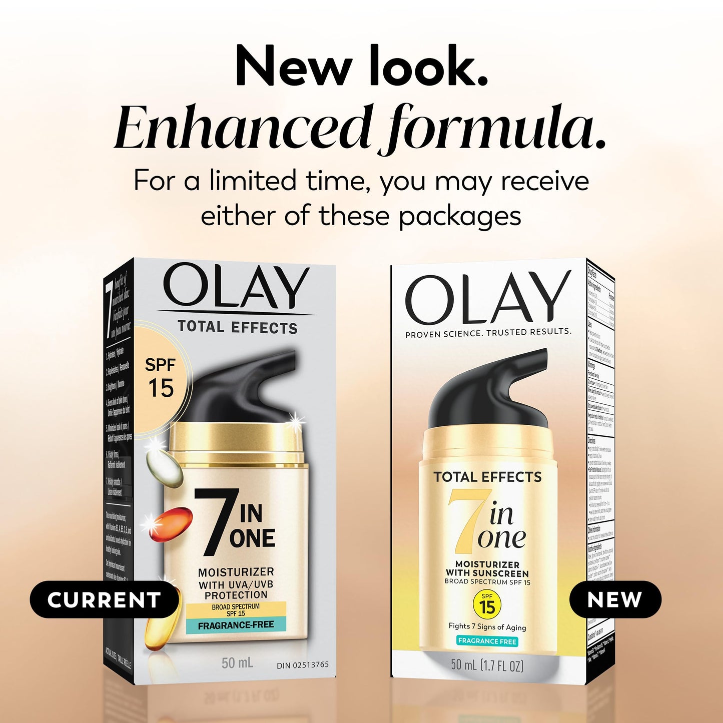 OLAY Total Effects 7-in-1 Anti-Aging Face Moisturizer with SPF 15, Fragrance-Free 1.7 oz Beauty & Personal Care Olay