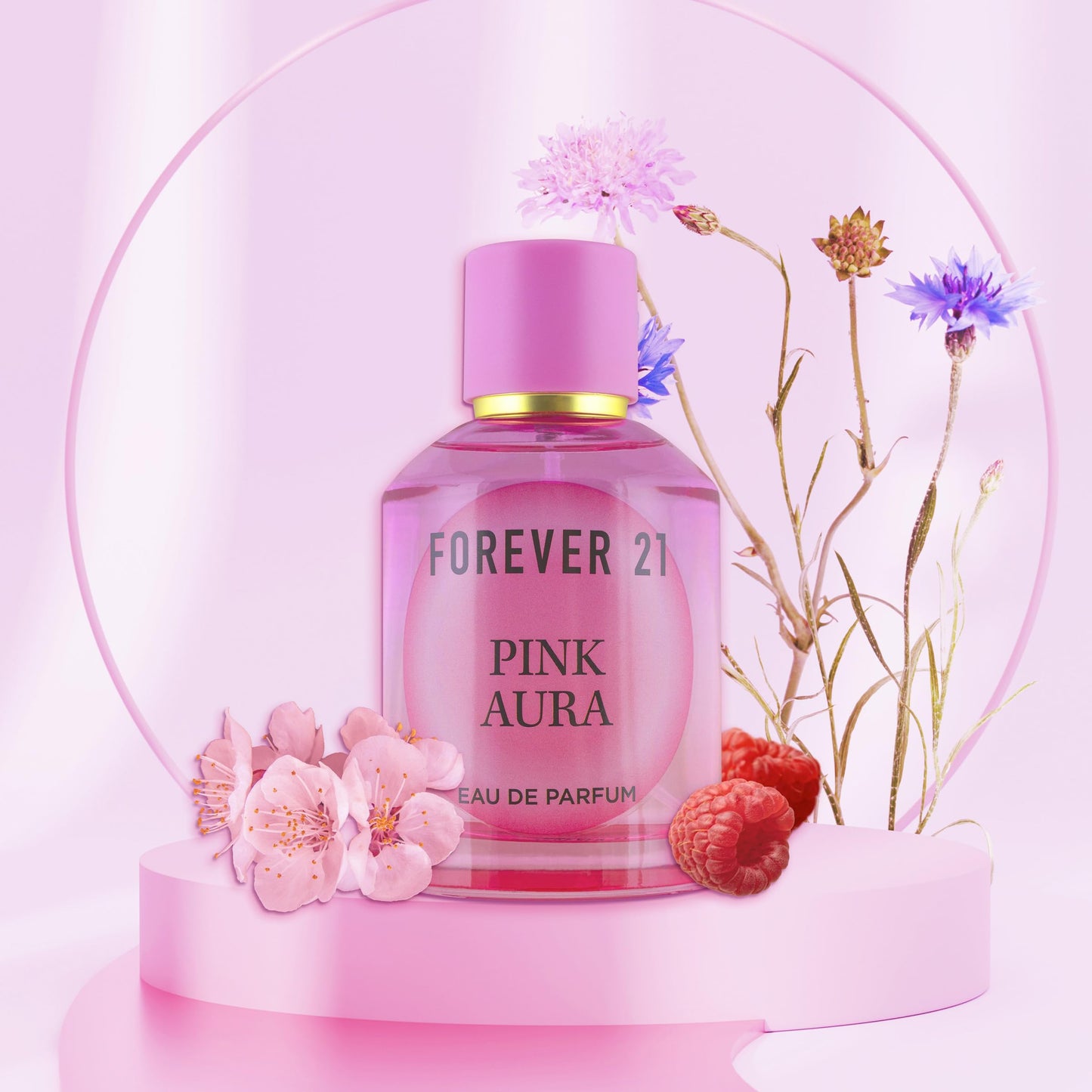 Pink Aura Eau de Parfum 3.4 fl. oz. for Her, by Forever 21 Beauty & Personal Care Forever 21