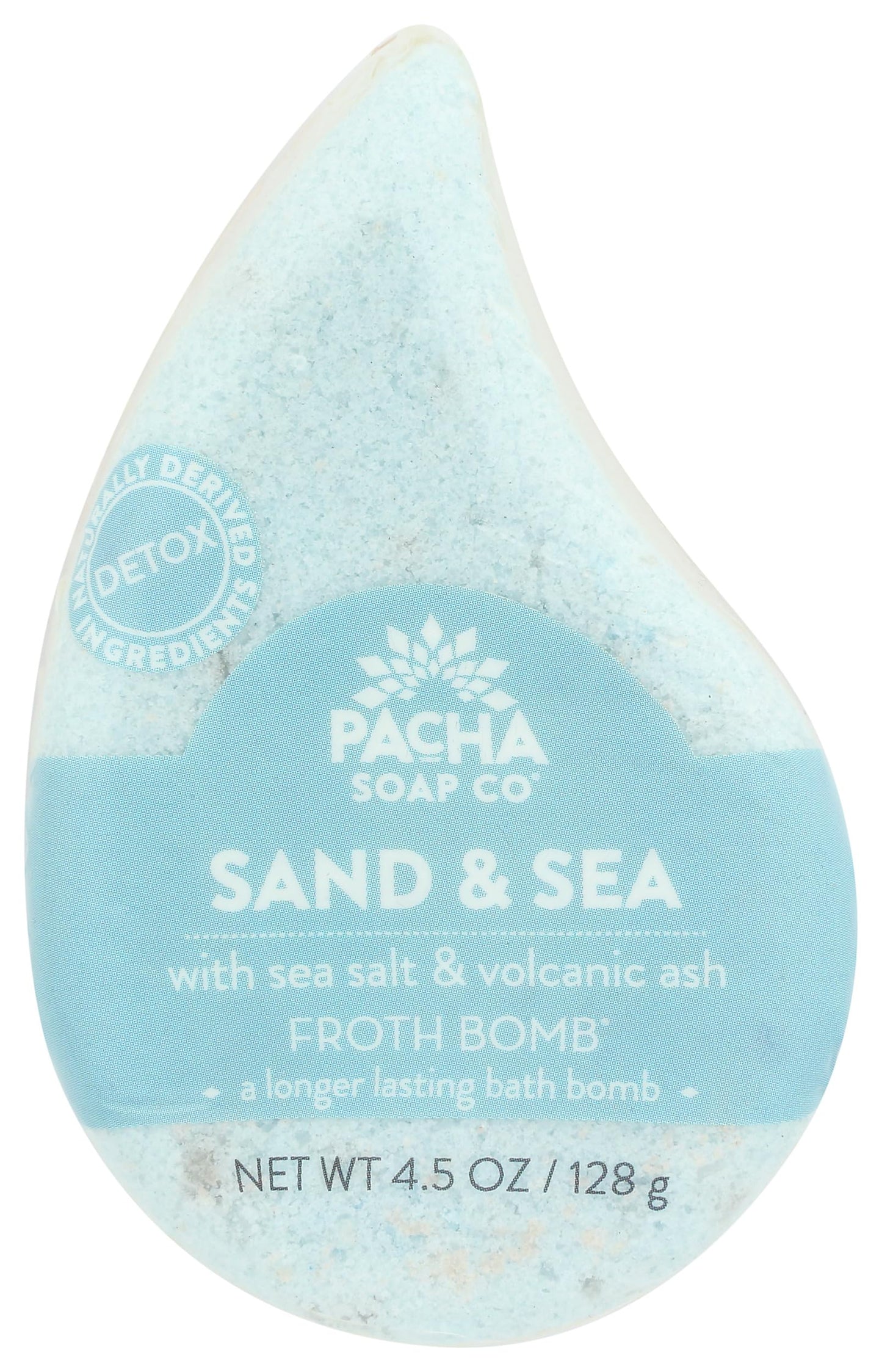 Pacha Soap Sand And Sea Froth Bomb, 4.5 Oz Beauty & Personal Care Pacha Soap Co