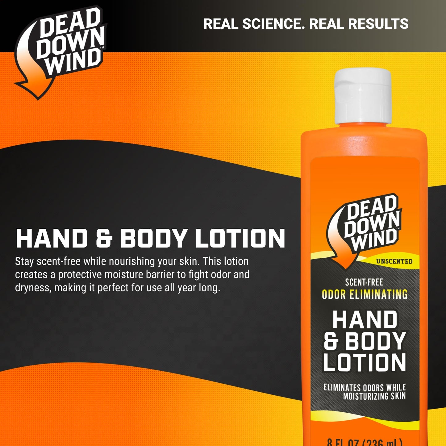 Dead Down Wind Odorless Hand & Body Lotion - Unscented - Odor Elimination for Hunting Gear Beauty & Personal Care DEAD DOWN WIND
