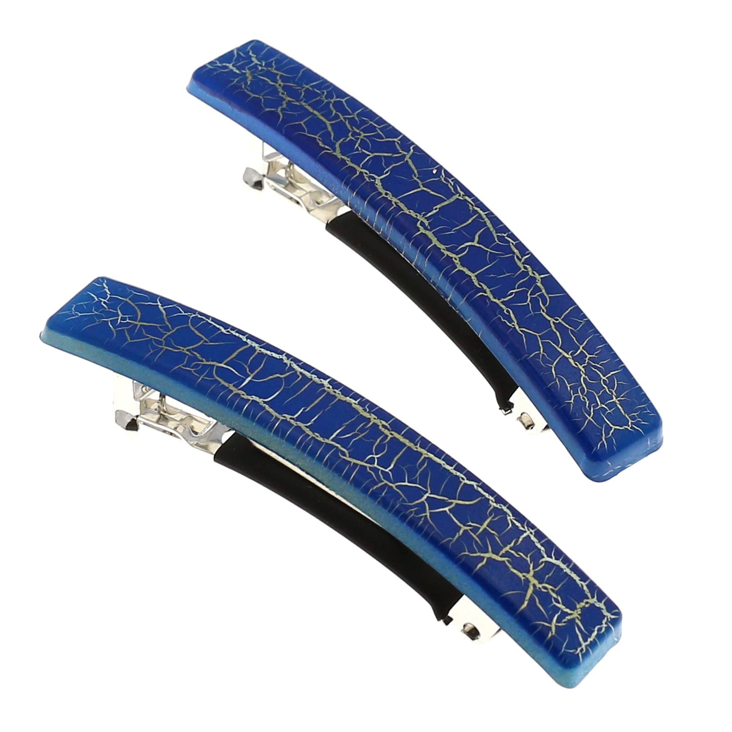 Camila Paris CP2956 French Hair Barrette Clip for Girls, Set of 2 Rubberized Metal Clasp Strong Hold Grip Hair Clips for Women, No Slip and Durable Beauty & Personal Care Camila