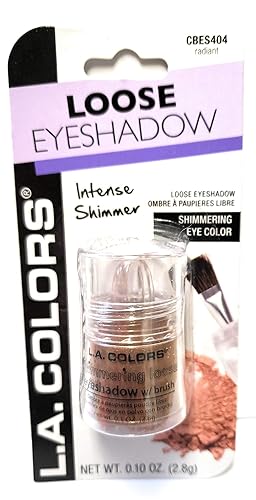 L.A. Colors Shimmering Loose Eyeshadow (Radiant) Beauty & Personal Care L.A. COLORS