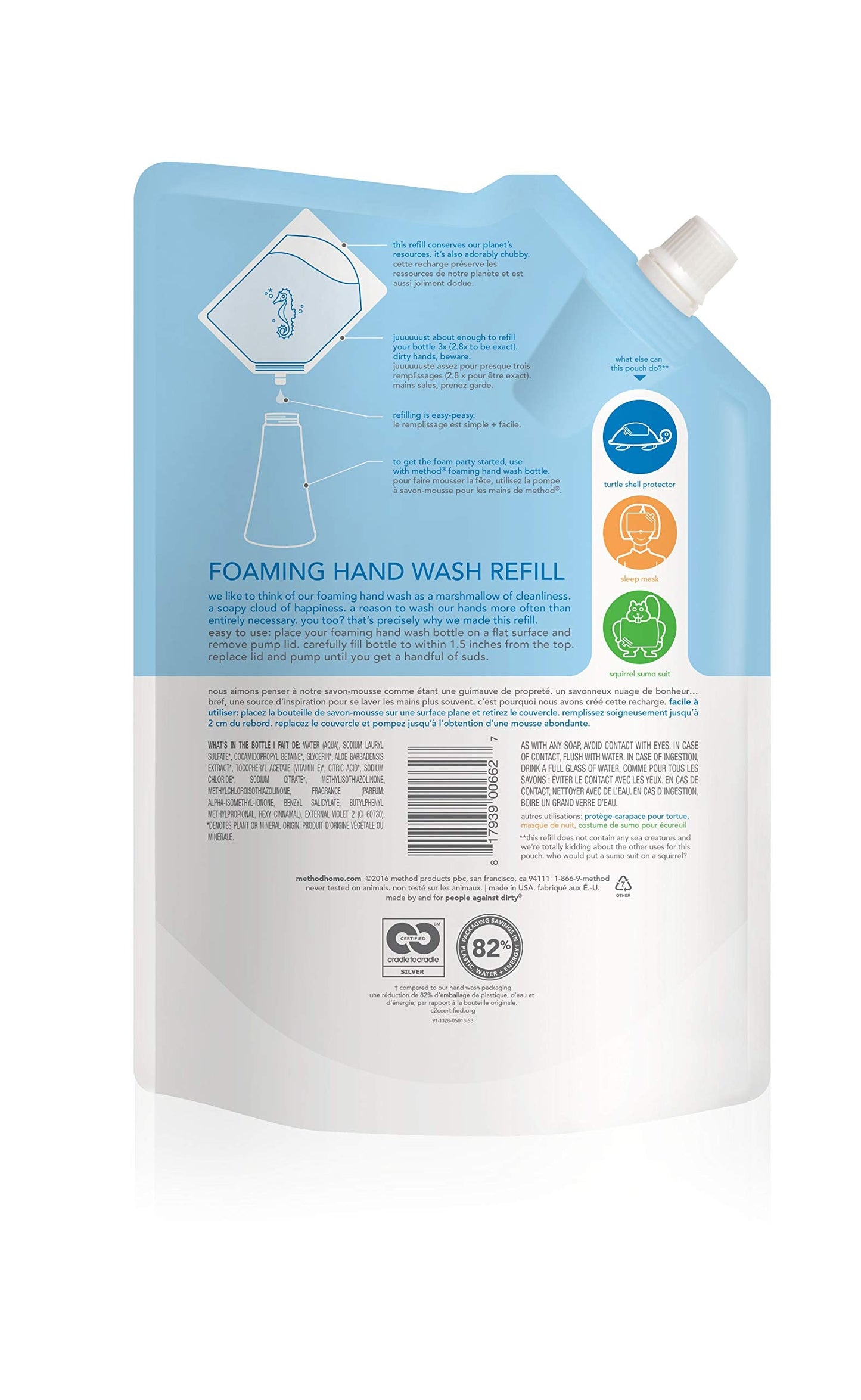 Method Gel Hand Soap Refill, Sweet Water, 34 Fl Oz (Pack of 3) Beauty & Personal Care Method