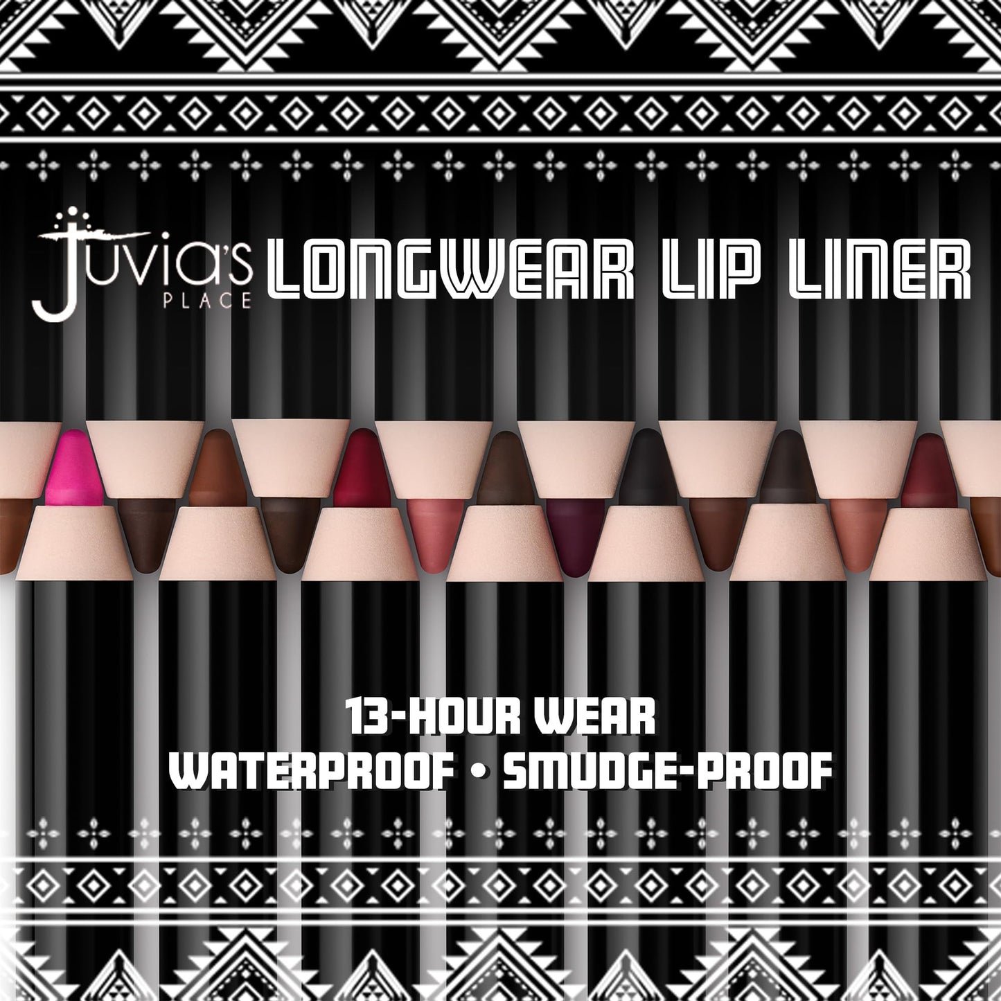 Juvia's Place Long Wear Lip Pencil - Love Me Back - Waterproof & Kiss-proof, Long Lasting Lip Liner, Smooth Makeup Application - Soft Matte Finish Beauty & Personal Care Juvia's Place