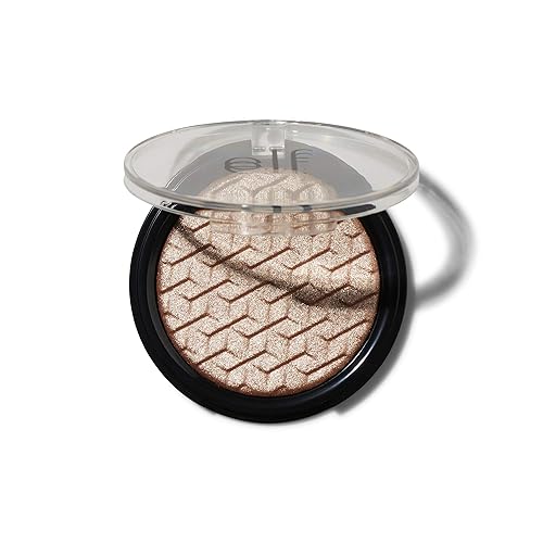 e.l.f. Metallic Flare Highlighter Versatile Jelly-like Formula, Multi-Dimensional, Buttery Soft, Applies Wet or Creamy Rose Gold, 0.18 Ounce Beauty & Personal Care e.l.f.