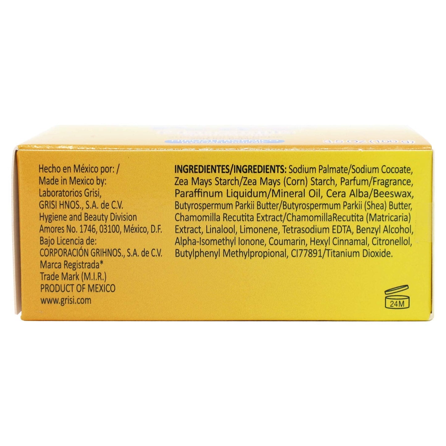 Ricitos de Oro Grisi Hypoallergenic for Babies Bar Soap 3.5 oz (Pack of 3) Beauty & Personal Care Ricitos de Oro