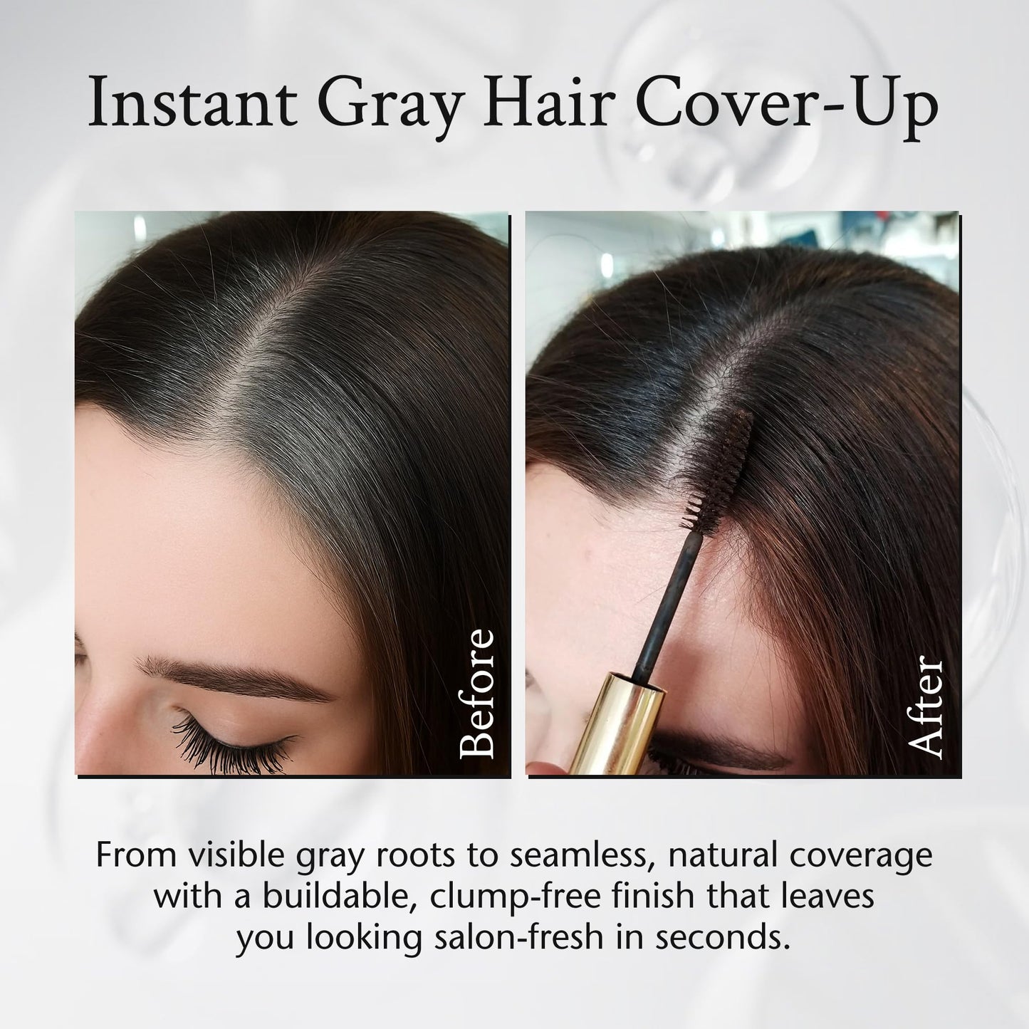 Boyd’s Brush It Away | Grey Hair Root Touch Up for Women & Men | Temporary Hair Color Mascara | Quick-Dry Water-Resistant Concealing Formula | Light Beauty & Personal Care BOYD'S MADISON AVENUE