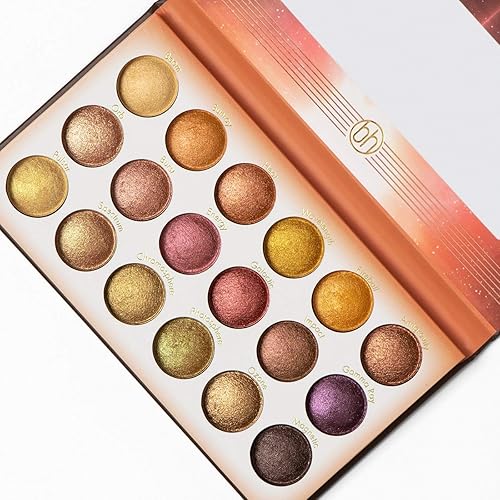 BH Cosmetics Solar Flare 18 Color Baked Eyeshadow Palette Beauty & Personal Care bhcosmetics
