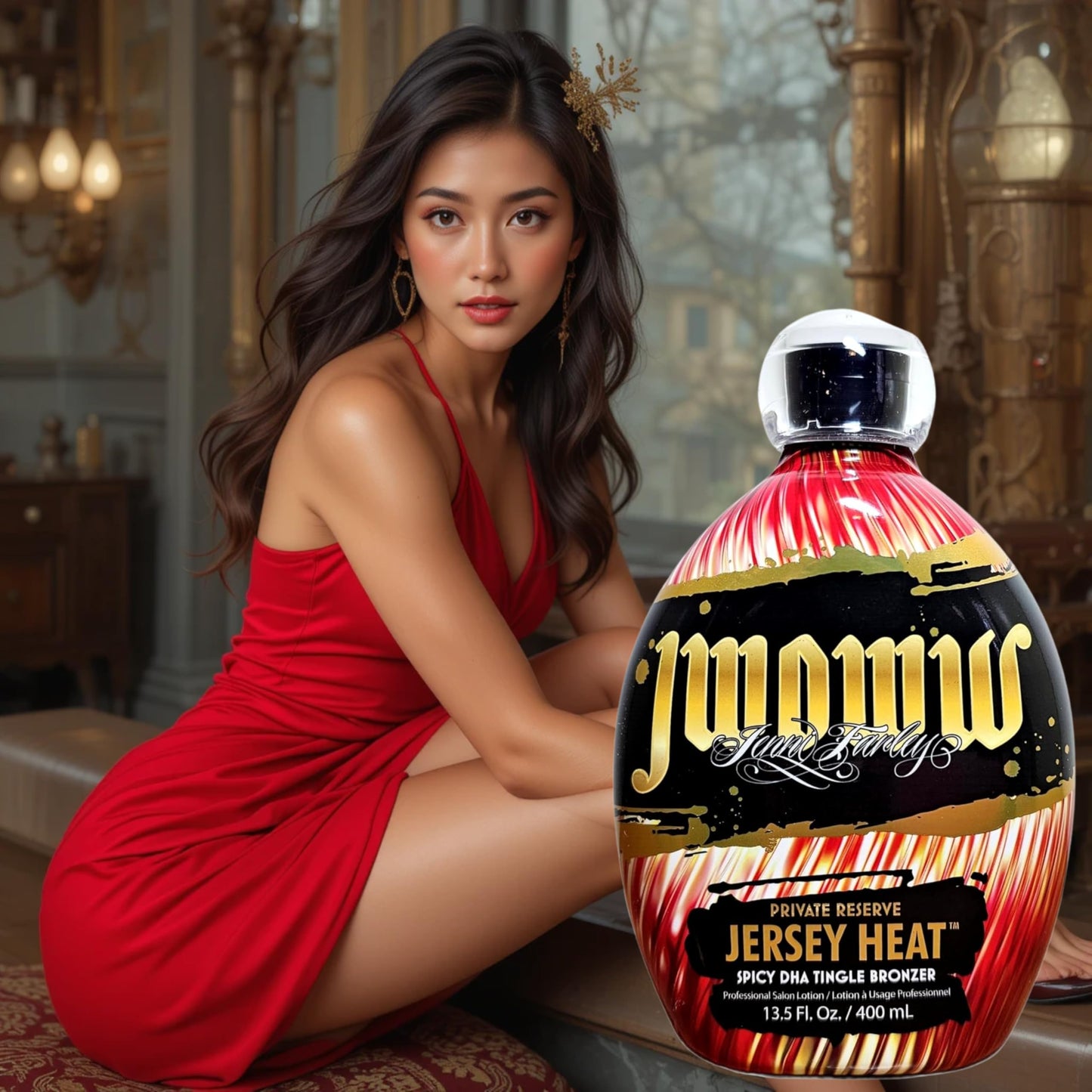 Australian Gold Jwoww Jersey Heat Hot Tingle DHA Bronzer Tanning Bed Lotion 13.5 ounces Beauty & Personal Care Australian Gold
