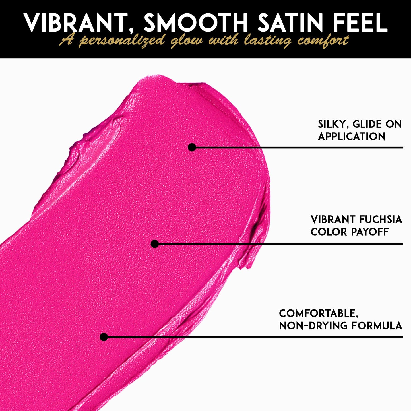 L'Paige pH Color-Changing Lipstick and Lip Stain - Green to Bold Pink-Fuchsia Transformation, Temperature Sensitive Satin Finish, Aloe Vera Infused, Beauty & Personal Care L'Paige
