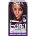L'Oreal Paris Feria Multi-Faceted Shimmering Permanent Hair Color Hair Dye, V28 Midnight Violet (Deepest Violet) Beauty & Personal Care L'Oreal Paris