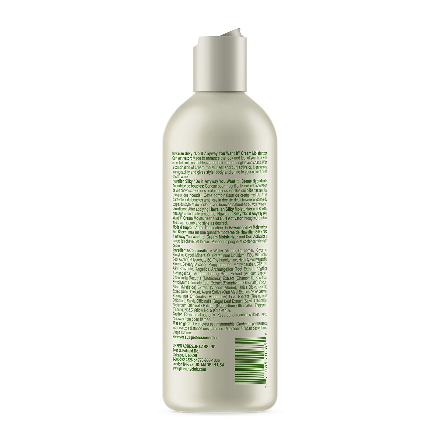 Hawaiian Silky Keratin Cream Curl Activator, 16 fl oz Beauty & Personal Care Hawaiian Silky
