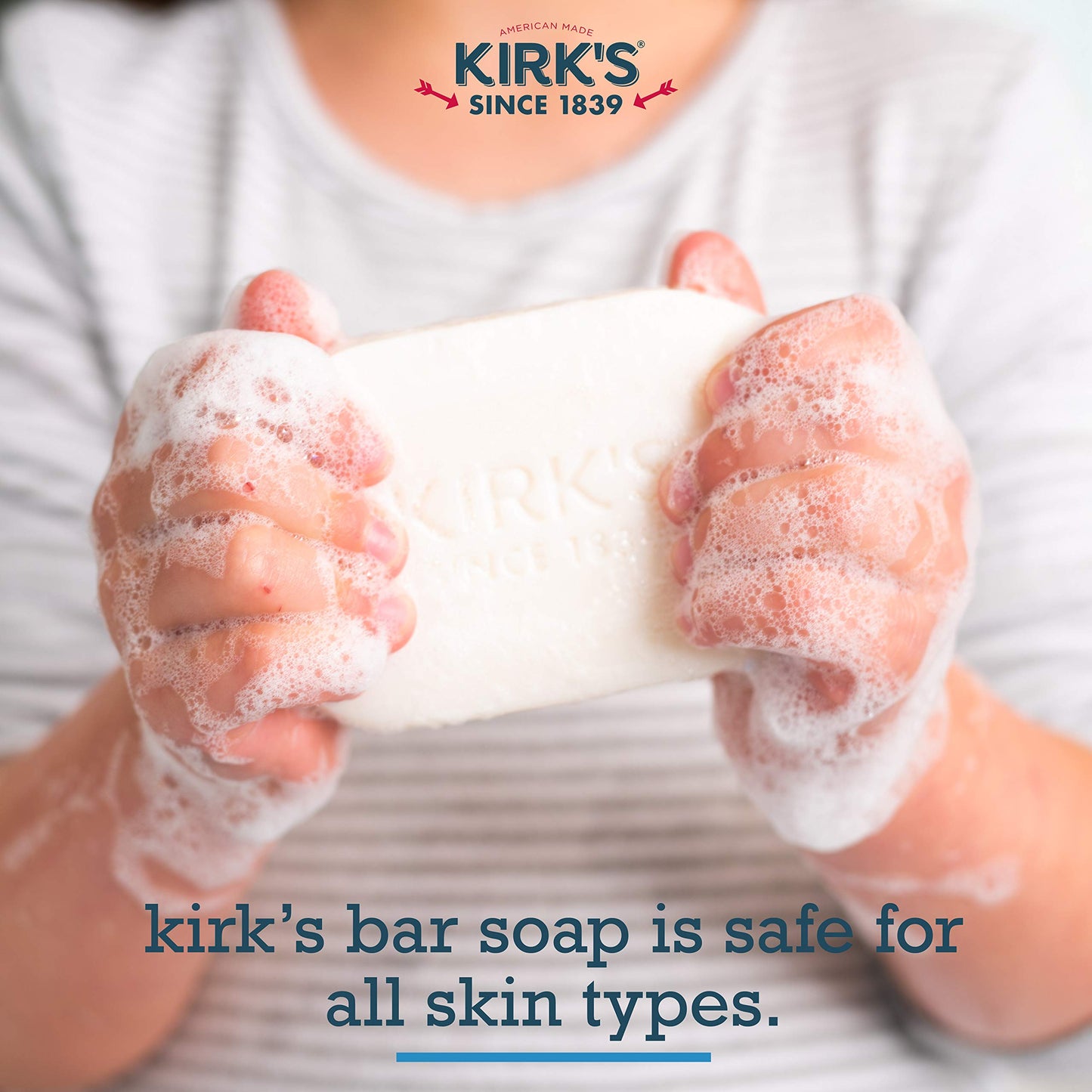 Kirk's Original Coco Castile Bar Soap Original Fresh Scent 4 Ounces (Pack of 24) Beauty & Personal Care Kirk's