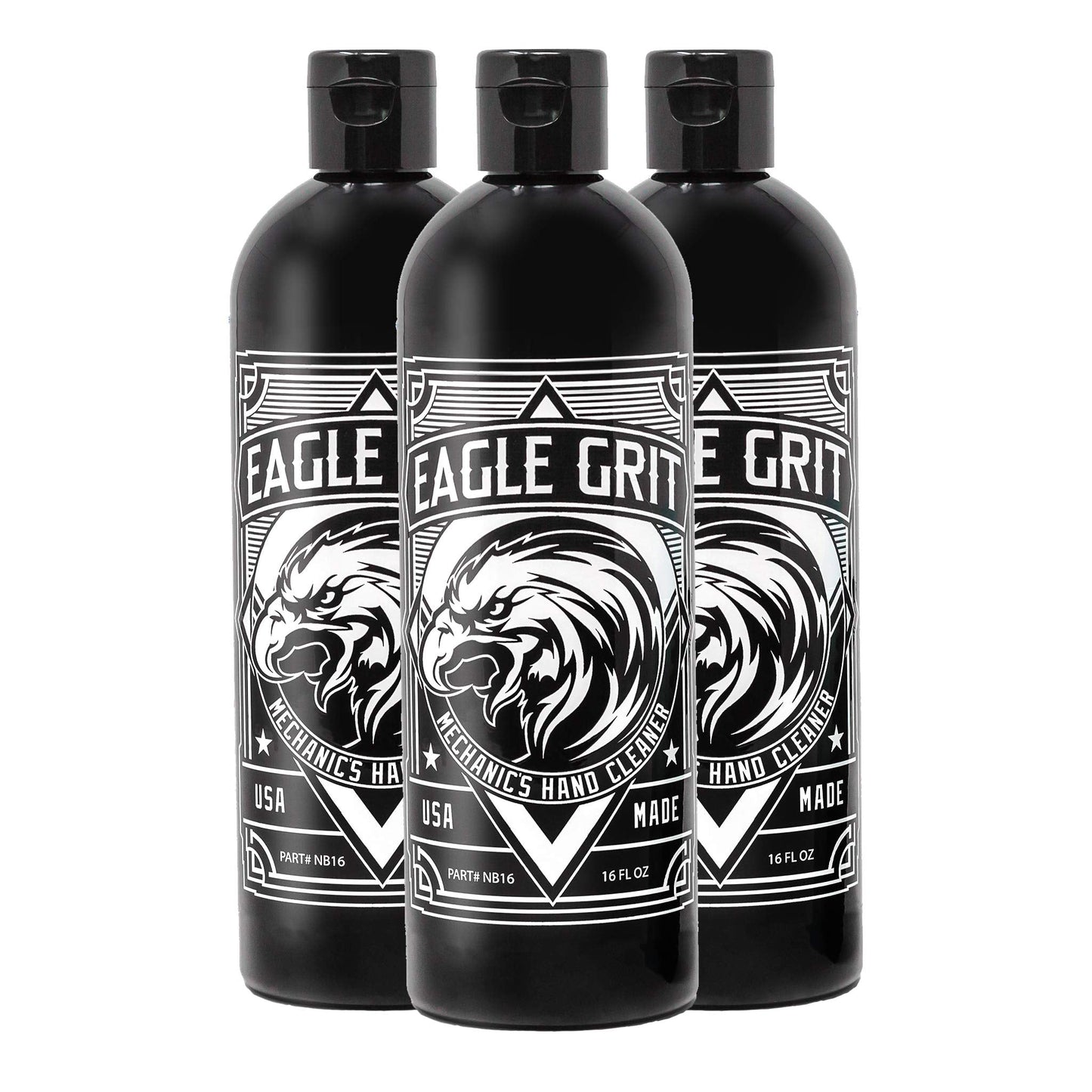 Eagle Grit Heavy Duty Industrial Hand Cleaner - USA Made Mechanic Soap - Silica-Based, Solvent-Free Hand Degreaser - Removes Grease, Oil, Paint Beauty & Personal Care EAGLE GRIT INDUSTRIAL HANDSOAP