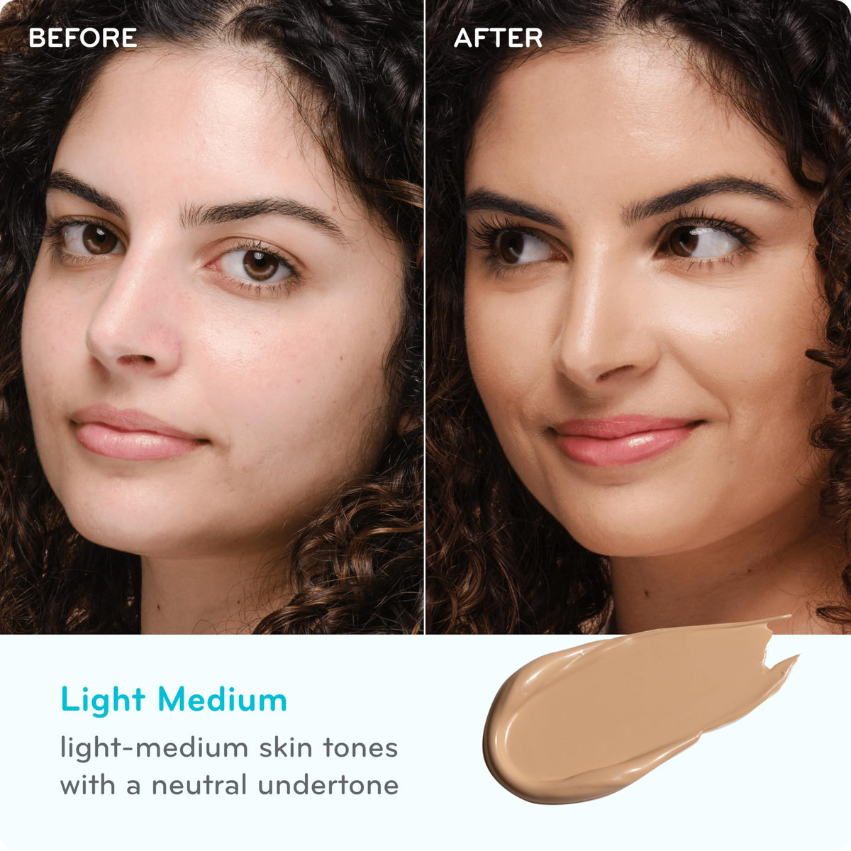 p?rlisse Ageless Glow Serum BB Cream SPF 40 - Glowy Tinted Moisturizer with SPF - Korean Skin Care Formula with Vitamin C & Bakuchiol to Firm,