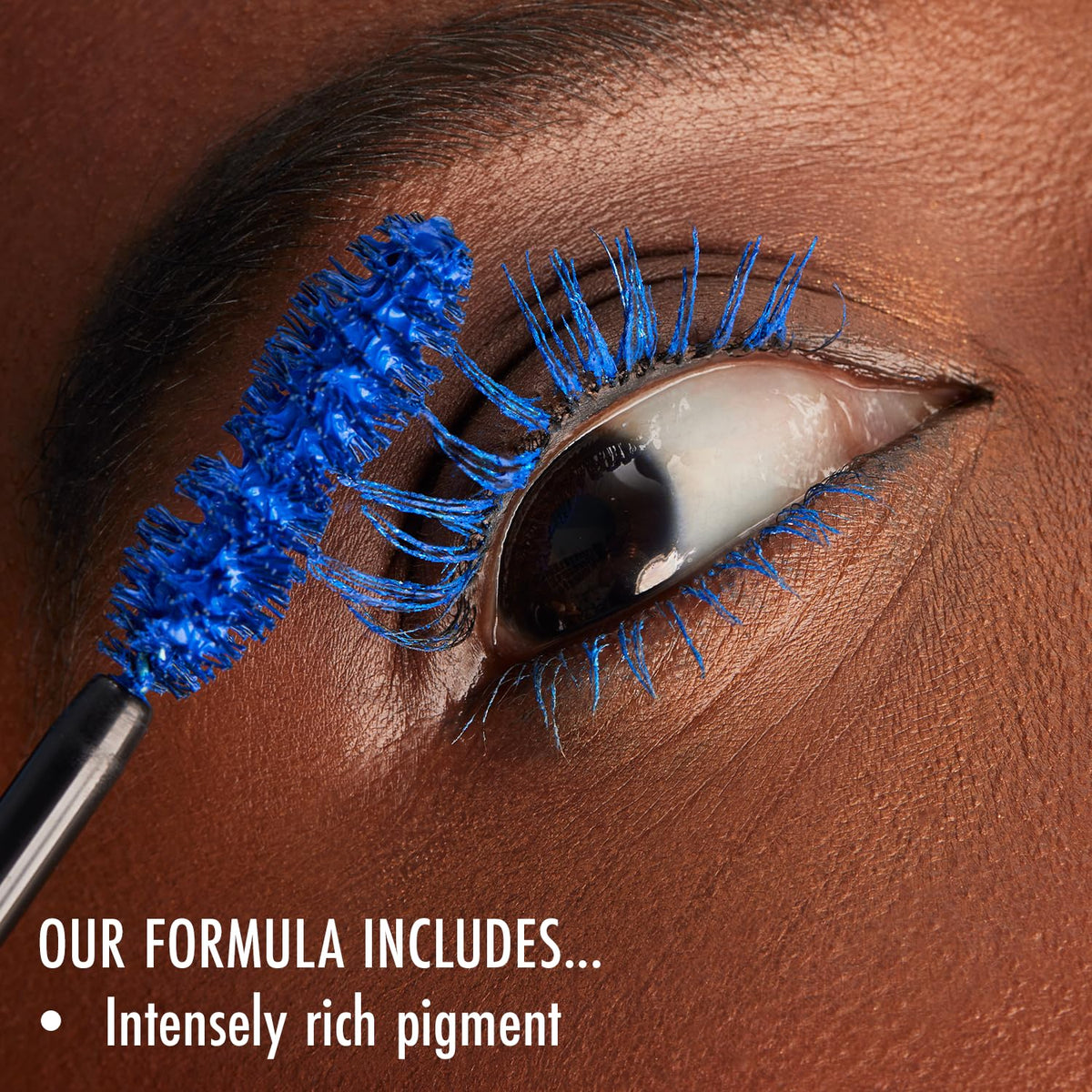 Black Radiance Cross Colours Mic Drop Mascara, Pigment-Rich Smudge-Resistant Formula, Intense Lash Volume, Built-In Flexible Brush, Paraben-Free &