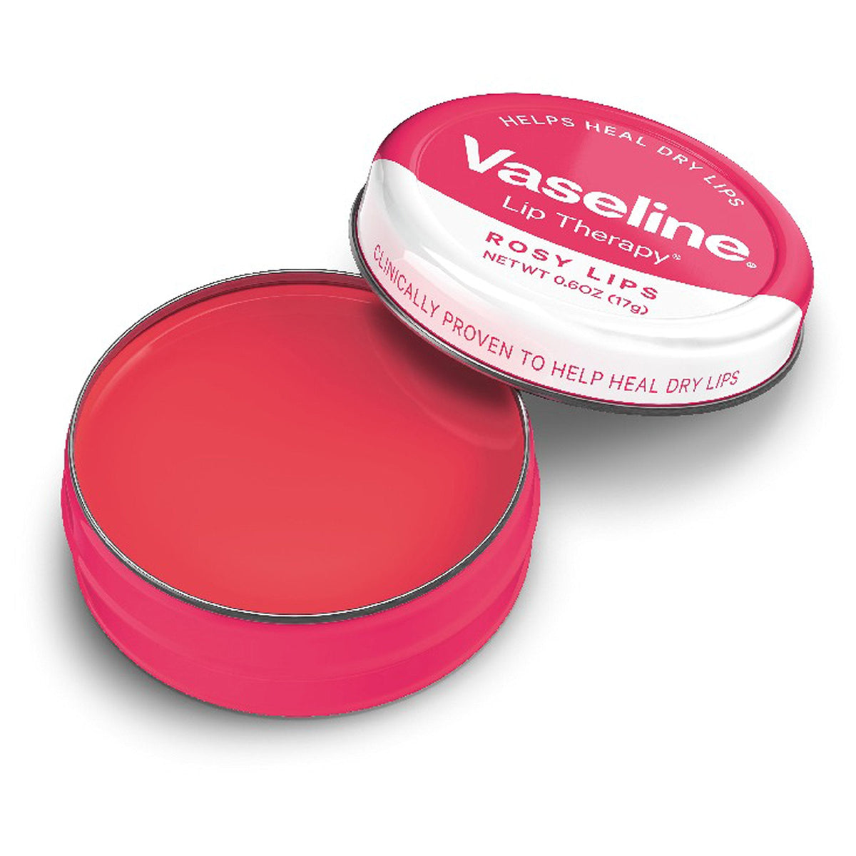 Vaseline Lip Therapy Balm Tin Rosy Lips 0.6 oz Beauty and Personal Care Vaseline