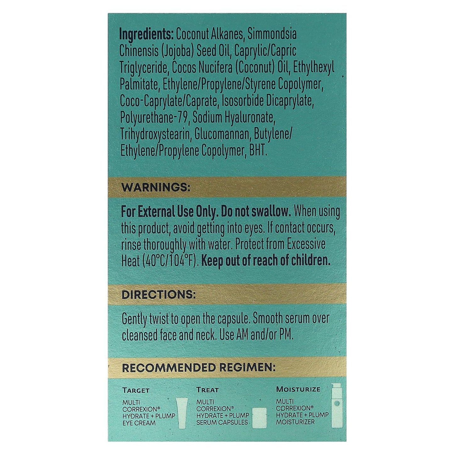 Multi Correxion, Hydrate + Plump, Night Serum Capsules, Fragrance-Free, 30 Biodegradable Capsules, RoC Y Beauty & Personal Care RoC