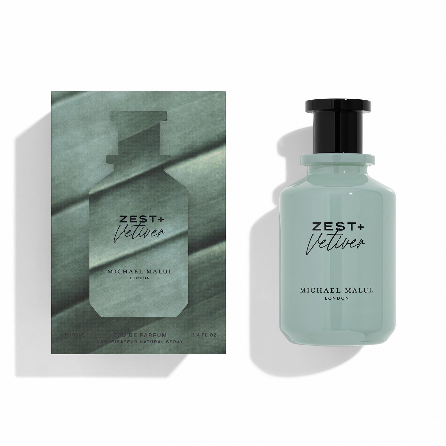 Michael Malul Zest + Vetiver Eau de Parfum for Men - 100ml | 3.4oz Beauty & Personal Care Michael Malul