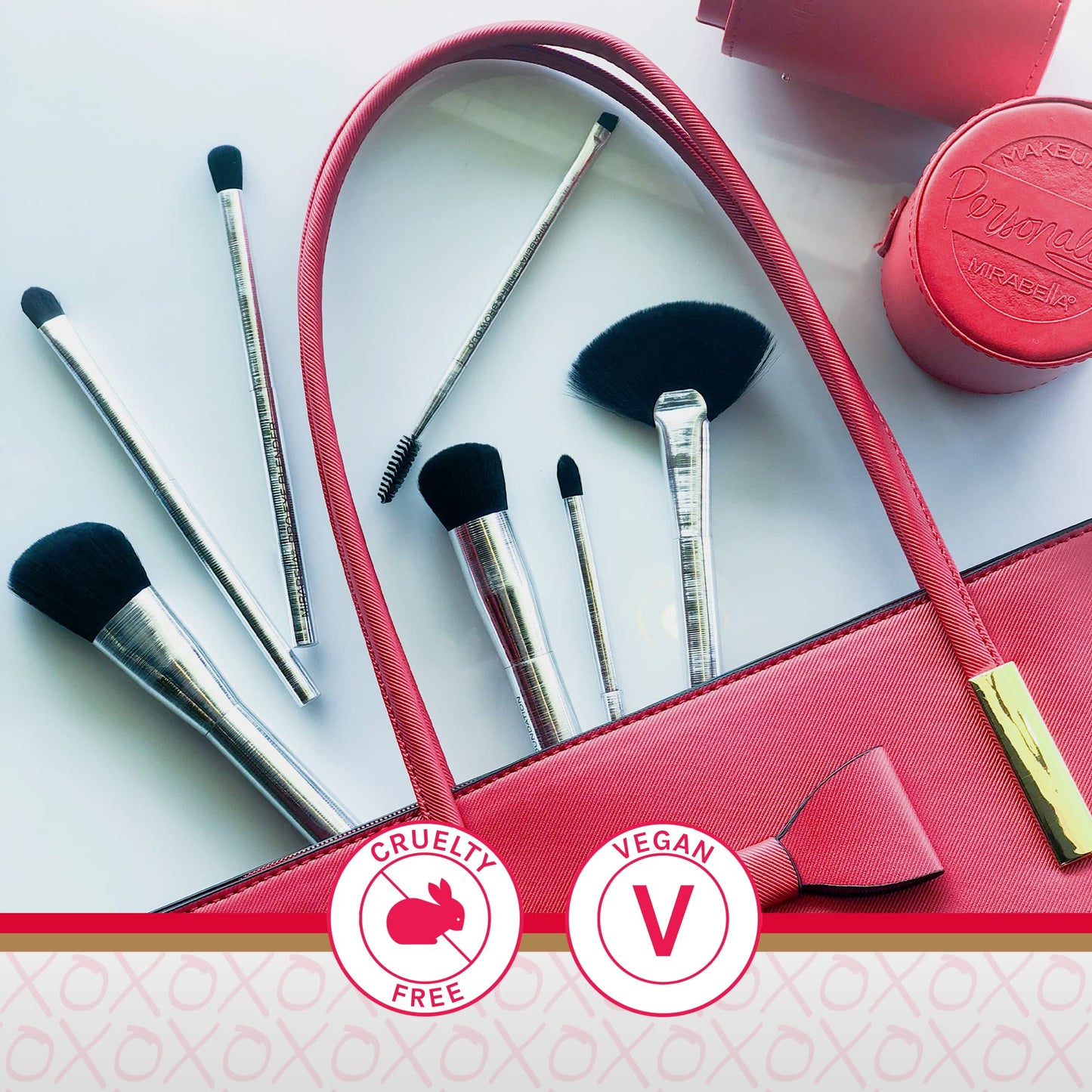 Mirabella Precision Smudge Brush, Premium Professional Makeup Brush Collection, Cruelty-Free Synthetic Bristle Brush, Hand-Sculpted Brushed Aluminum Beauty & Personal Care Mirabella