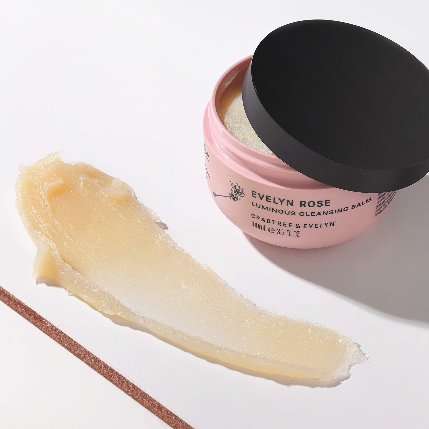 Crabtree & Evelyn - Evelyn Rose Luminous Cleansing Balm (3.3 fl. oz / 100ml) Beauty & Personal Care Crabtree & Evelyn