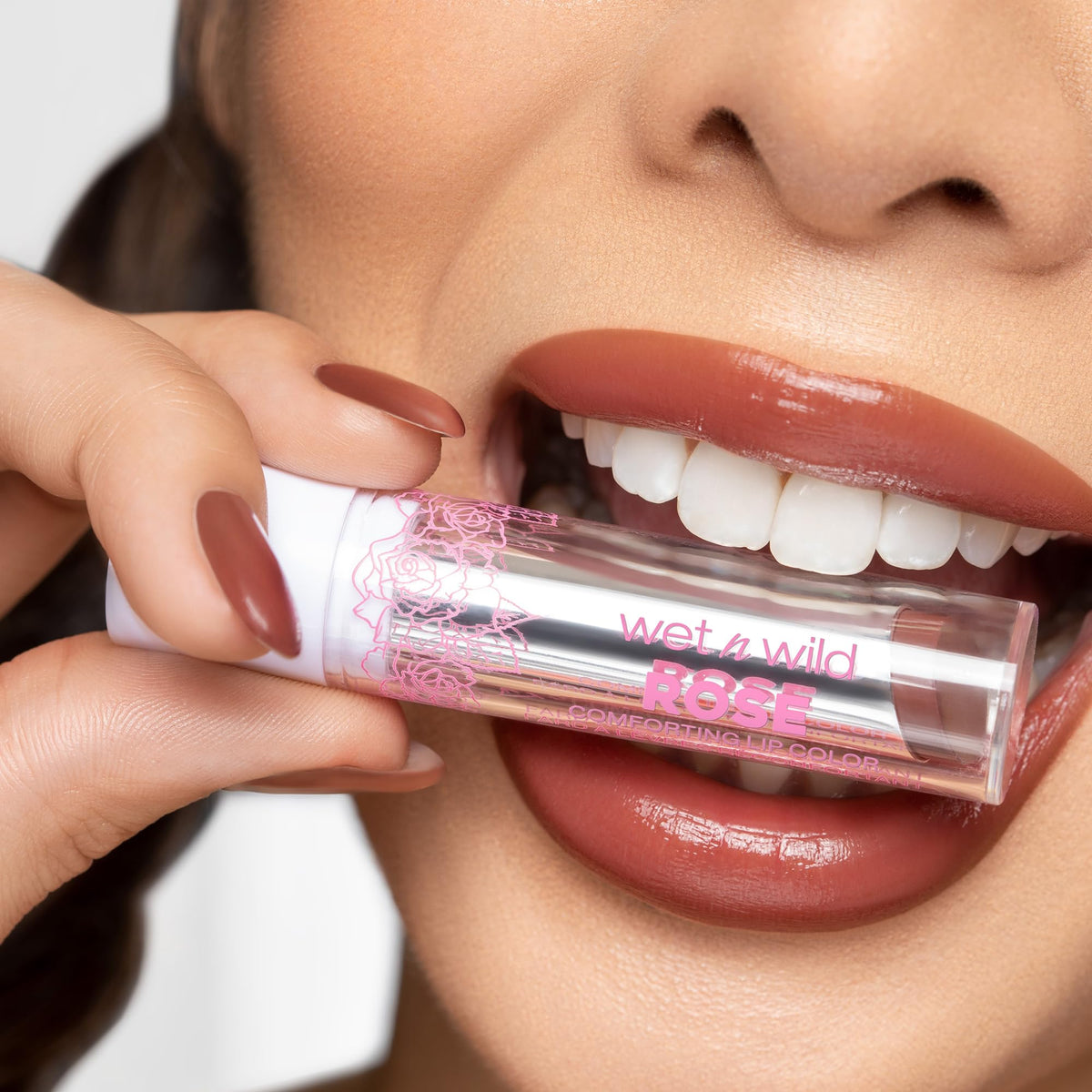 wet n wild Rose Comforting Glossy Natural Lipstick Cherry Red Syrup Beauty & Personal Care wet n wild