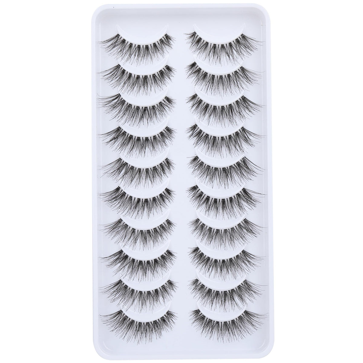 Newcally Lashes Natural Wispy False Eyelashes Cat Eye Lashes Hand-Knotted Soft Light Volume Fake Lashes Multipack Beauty & Personal Care Newcally