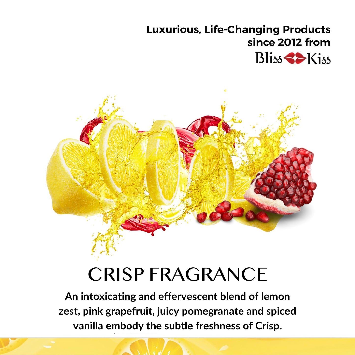 Bliss Kiss | Crisp Fragrance | Nail Oil Cuticle Dropper w/Vitamin E & Jojoba?Nail Strengthener Nail Growth Serum for Brittle Peeling Breaking Thin Beauty & Personal Care Bliss Kiss