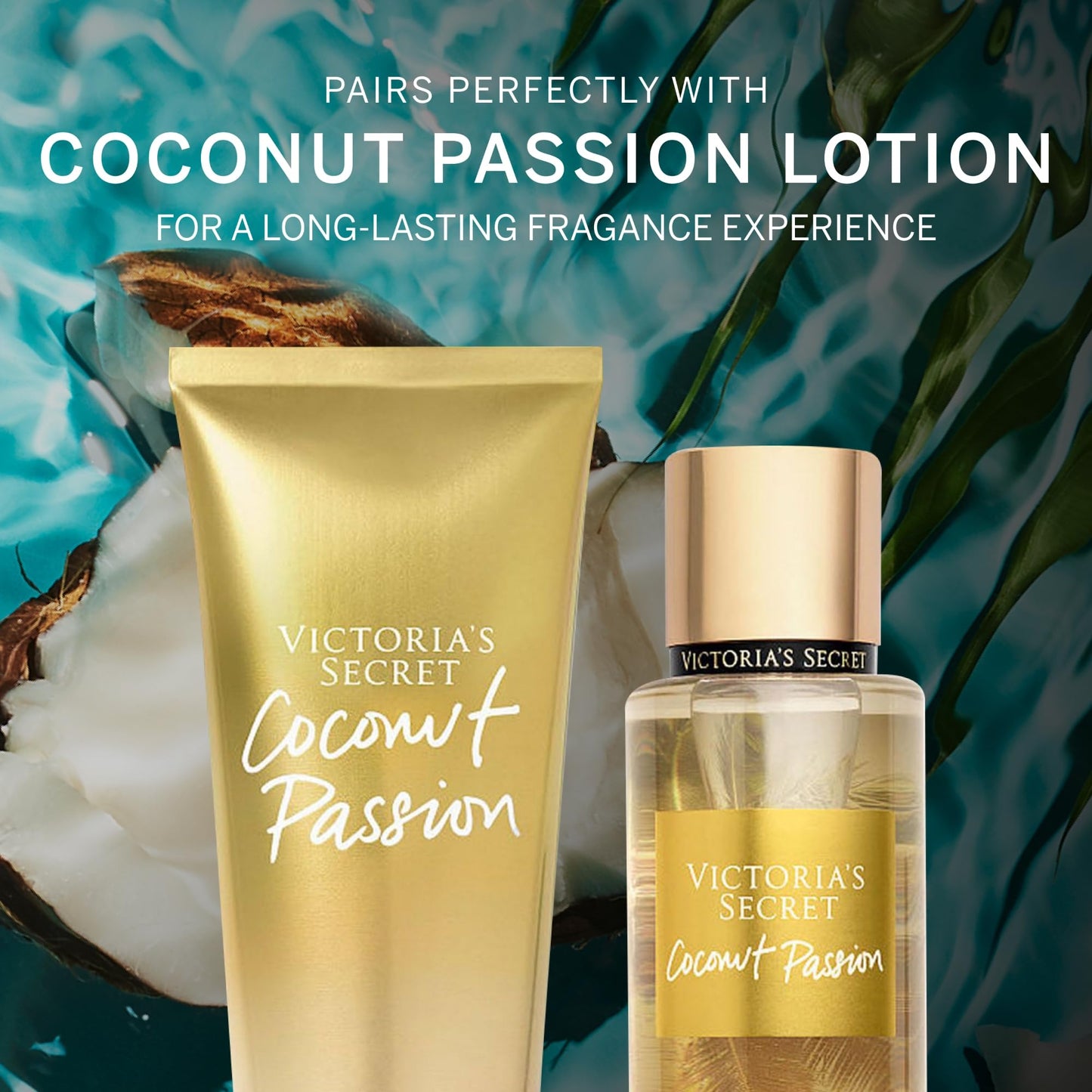 Victoria's Secret Body Fragrance Mist, Coconut Passion - 8.4 fl oz Beauty & Personal Care Victoria's Secret