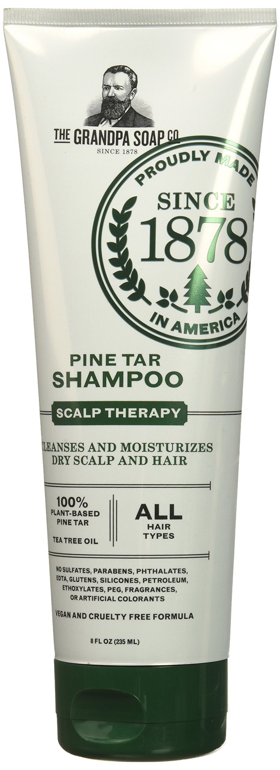 Grandpa's Soap Company Wonder Pine Tar Shampoo, 8 Ounce - Pack of 2 Beauty & Personal Care Grandpa's