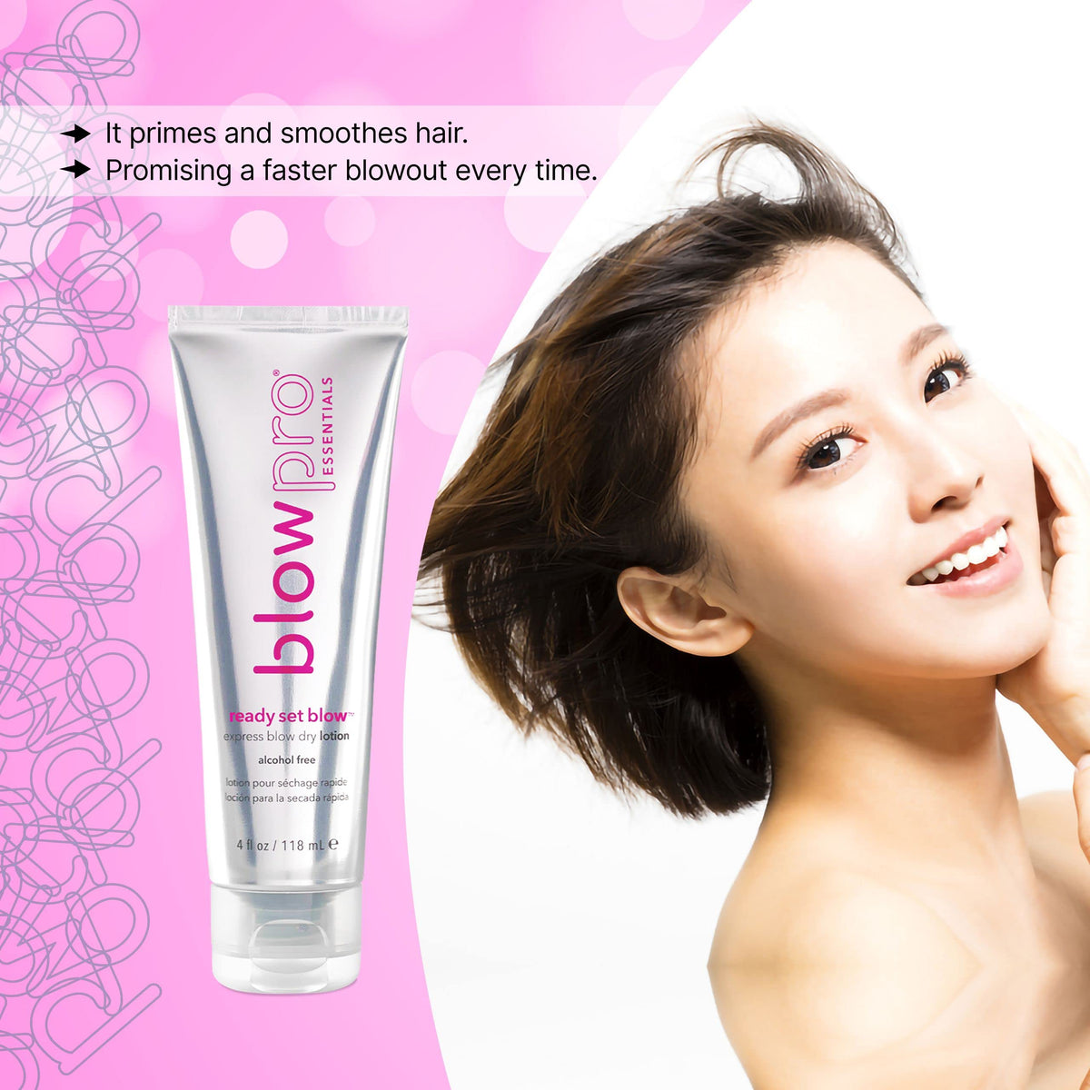 blowpro Ready Set Blow Express Blow Dry Lotion, Delivers an Easier Faster Blow Dry, Plumps and Shapes your Hair for Noticeable Body,Smoothes Cuticle Beauty & Personal Care blowpro